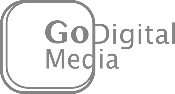Logo GoDigital grau